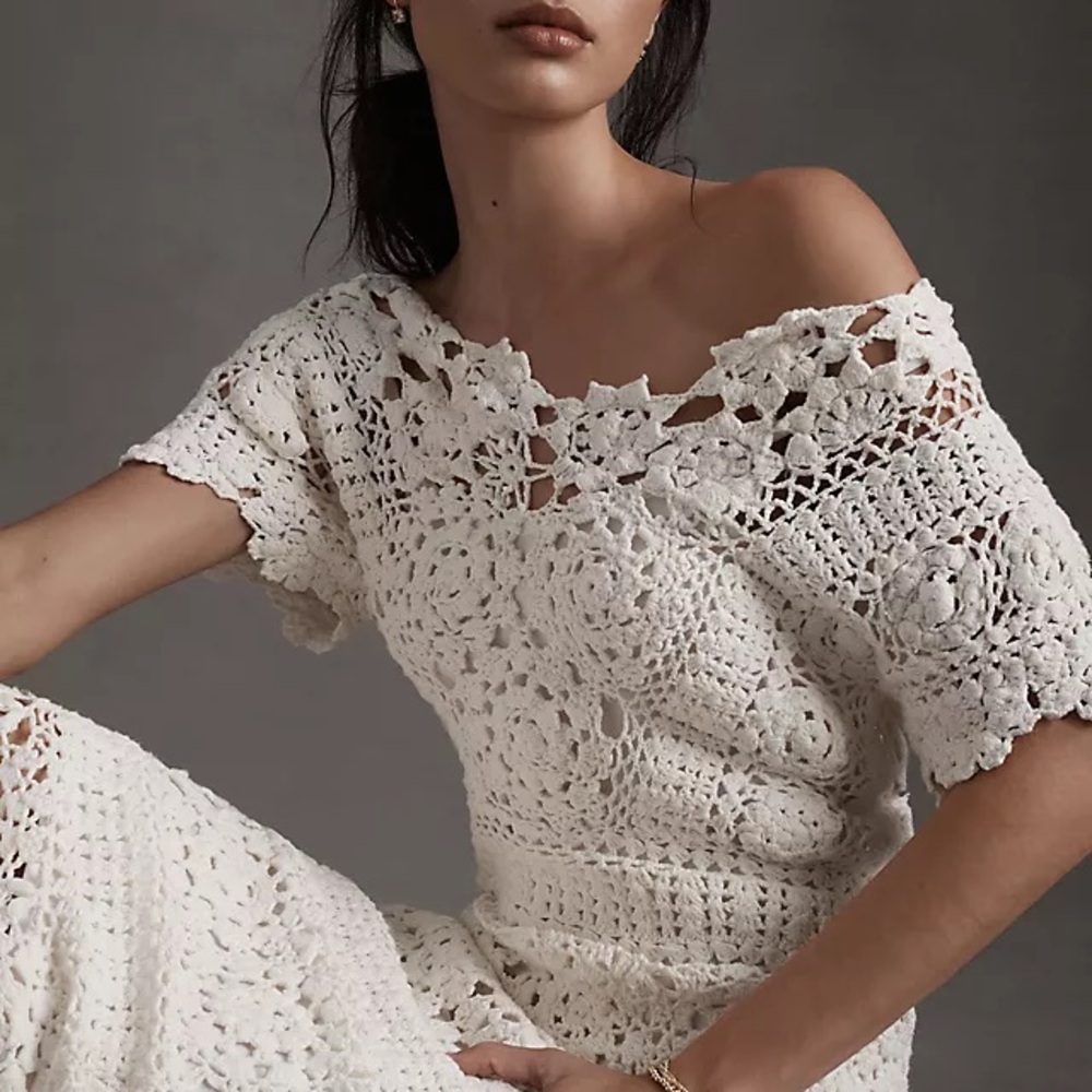 BHLDN x FREE PEOPLE ARWEN DRESS XL NWOT - Picture 4 of 5